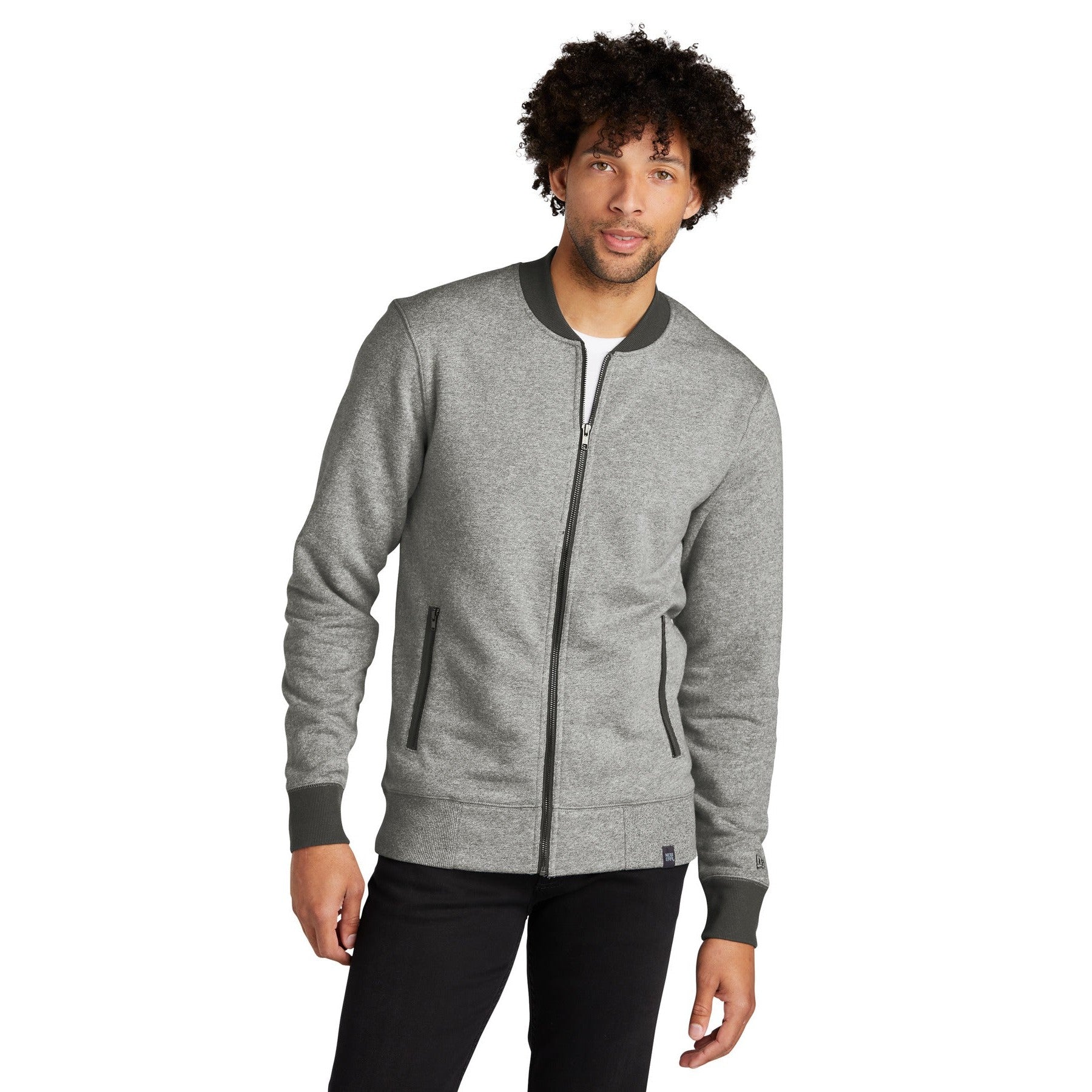 New Era-New Era ® French Terry Baseball Full-Zip. NEA503-MedTech-2